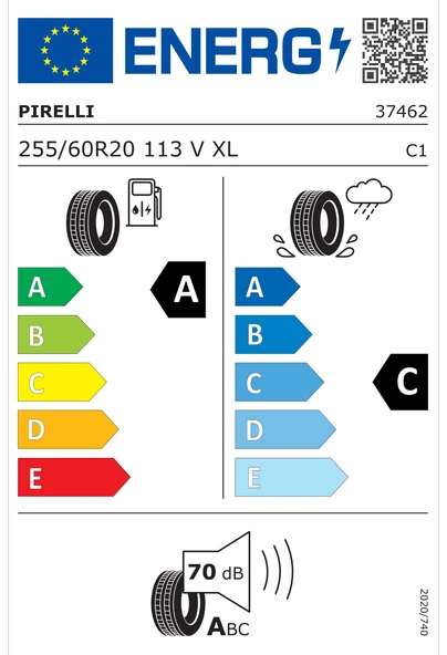 Pirelli Scorpion Zero All Season Landrover  255/60R20 113V XL M+S 4x4 4Mevsim Lastiği (Üretim Yılı:2026) ürün görseli 1
