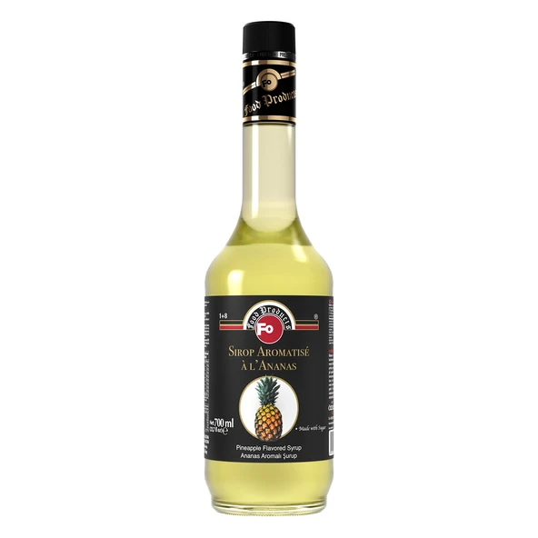 Ananas Aromalı Şurup - Şekerli 700 ml ürün görseli 1