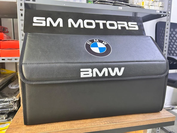 BMW SUNİ DERİ BAGAJ ORGANİZER - Resim 3