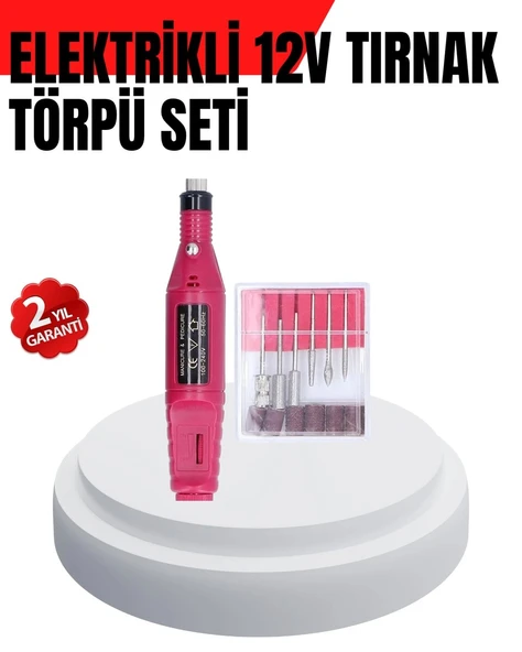 Kalem Tipi Sessiz Manikür Pedikür Cihazı ürün görseli 1