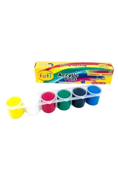 Fufi Akrilik Boya 6x25 ml - Resim 2