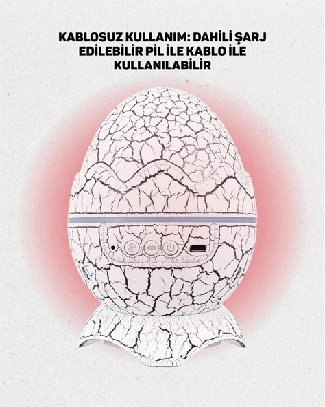 Dinazor Yumurta Gece Lambası - Resim 4