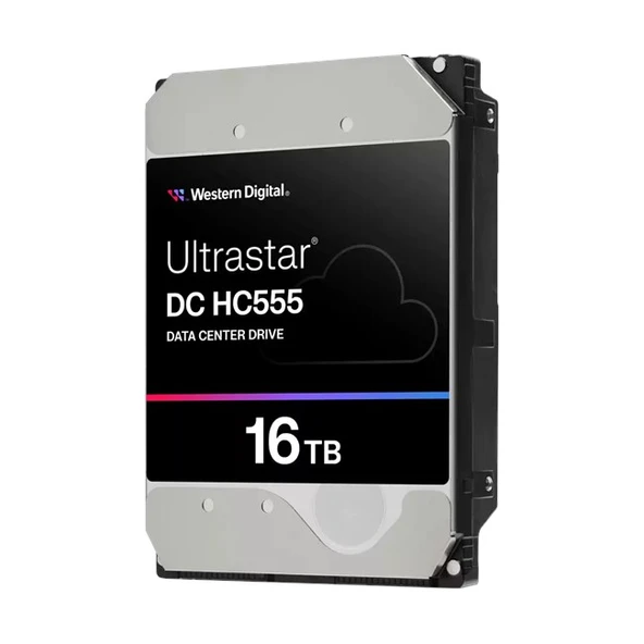WD Ultrastar DC HC555 Enterprise 16TB -0B48722 ürün görseli 1