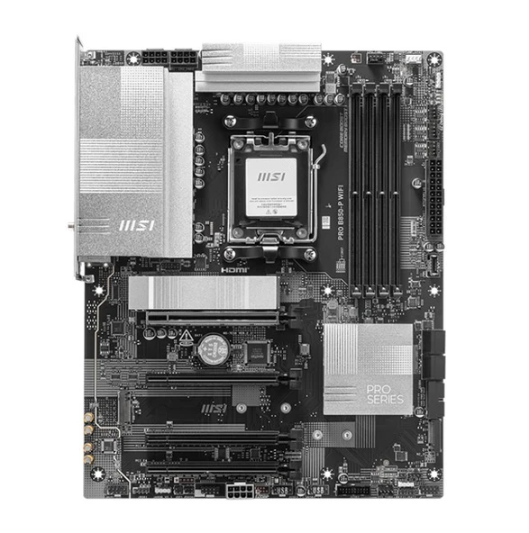 MSI Pro B850-P Wifi AM5 Ryzen D5 Hdmi Type-C - Resim 2