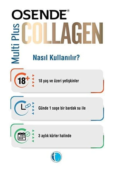 Osende Multi Plus Collagen Powder 10,000 mg 30 Servis - Resim 3