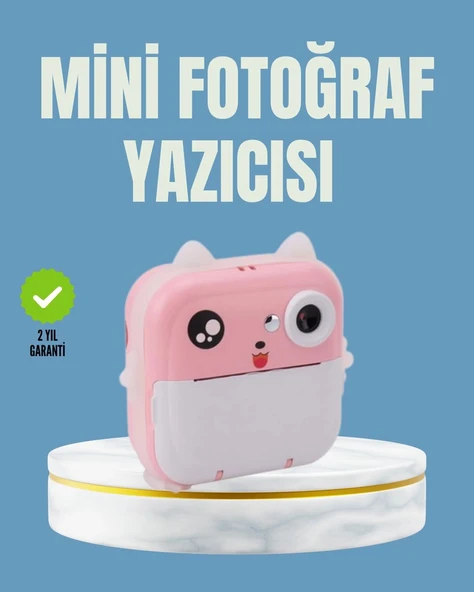 Anında Baskı ve Yüksek Çözünürlüklü Çift Lensli Fotoğraf Makinesi ürün görseli 1