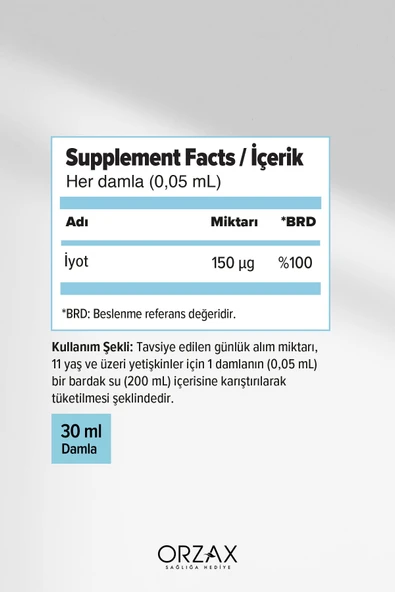 Ocean Iodine Damla 30 Ml - Resim 2