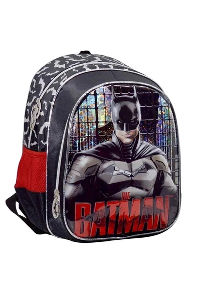 Lisanslı Batman İlkokul Çantaları, Erkek Çocuk Okul Çantası, Süper Kahraman Karakterli ürün görseli 1