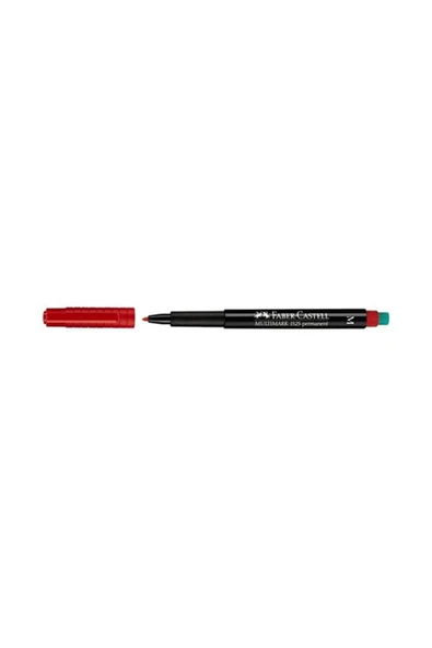 Faber-castell Asetat Kalemi Permanent M Seri Kırmızı 1525 ürün görseli 1