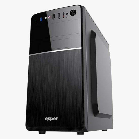 EXPER PC FLEX DEX124 G  I5 12400F H610 16GB 500GB M2 SSD GT710 2GB FDOS ürün görseli 1