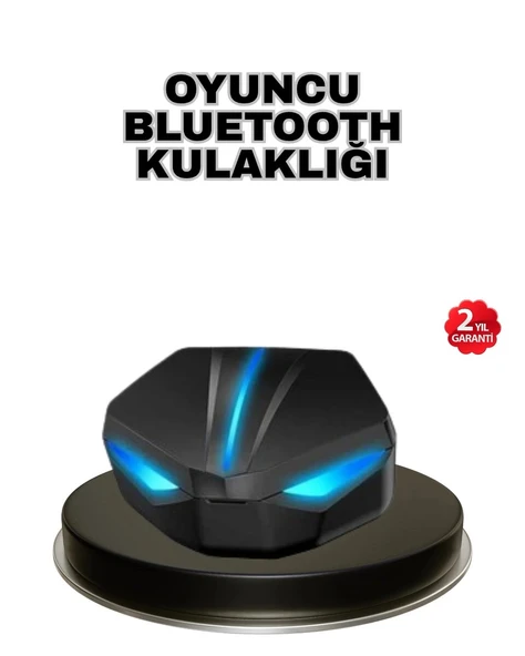Tam Kablosuz Oyuncu Kulaklığı 5.0 Bluetooth LED Kontrollü ürün görseli 1