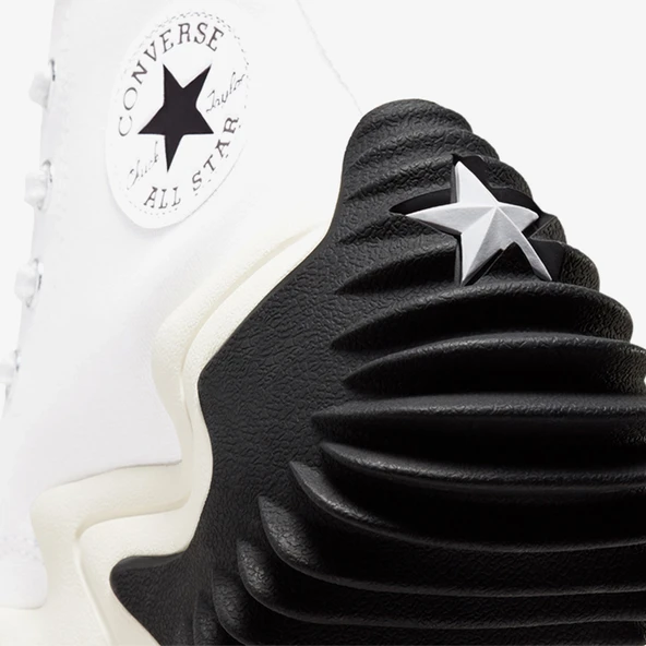 Converse Run Star Cx Motion Platform Unisex Beyaz Sneaker - Resim 6