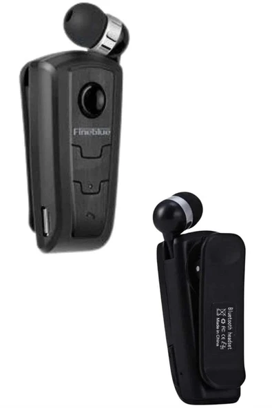 Mikrofonlu Makaralı Bluetooth Kulakiçi Kulaklık Android ve İOS Uyumlu ürün görseli 1