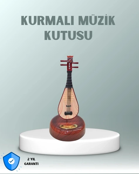 Enstrüman Figürlü Melodi Çalan Dekoratif Müzik Kutusu ürün görseli 1