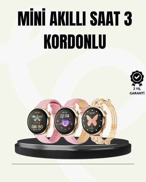 Akıllı Saat – Şık Tasarım, Uzun Pil Ömrü ve Su Geçirmez Özellik ürün görseli 1