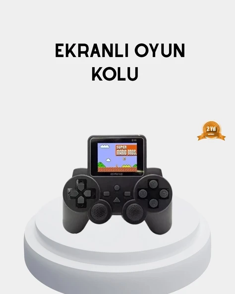 Atari S10 Retro Oyun Konsolu – 520 Nostaljik Oyun, TV Bağlantılı, Şarjlı ve Taşınabilir ürün görseli 1