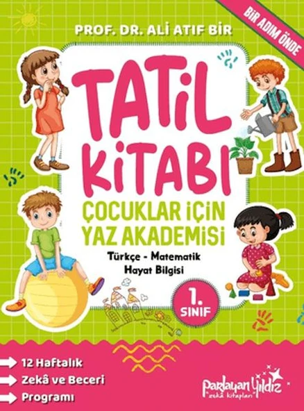 Çocuklar İçin Yaz Akademisi 1. Sınıf Tatil Kitabı ürün görseli 1