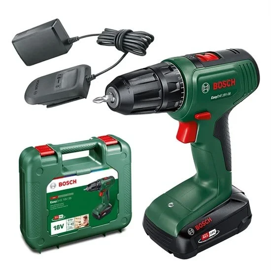 Bosch EasyDrill 18V-38 Akülü Matkap (Tek Akü, 2,0 Ah) - 06039D8003 ürün görseli 1