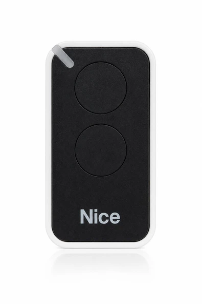 Nice Era Inti ON2E 2 Tuşlu Garaj Kapısı ve Otomatik Kapı Kumandası 433.92 MHz Siyah ürün görseli 1