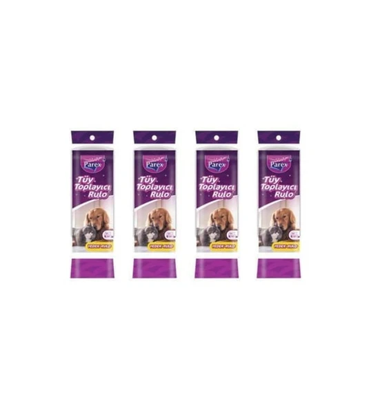 Parex Premium Tüy Toplayıcı Yedek Rulo - 4 x 30'lu ürün görseli 1
