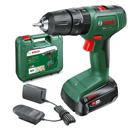 Bosch EasyImpact 18V-40 Akülü Darbeli Vidalama (Tek Akü, 2,0 Ah) - 06039D8107 ürün görseli 1