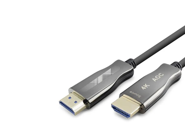 Fiber Optik Hdmi 2.0 Kablo 4K Uhd 60 Hz 50 M - Siyah HDX2059 ürün görseli 1