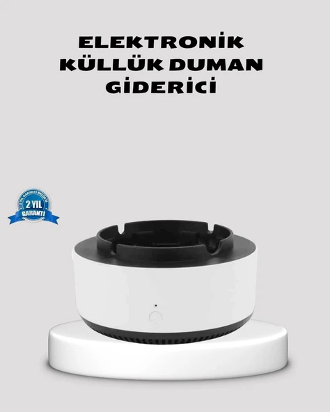 Hava Temizleyici Küllük – Sigara Dumanı Filtreli, Sessiz Çalışan, Şık Tasarım ürün görseli 1