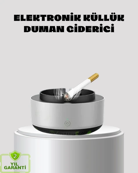 Küllük ve Hava Temizleyici 2’si 1 Arada – Sigara Kokusu Giderici, Araba ve Ofis İçin ürün görseli 1