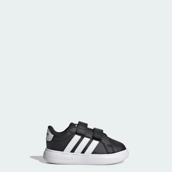 Adidas Grand Court 3.0 Bubble Cf I Çocuk Siyah Spor Ayakkabı KI3234 ürün görseli 1