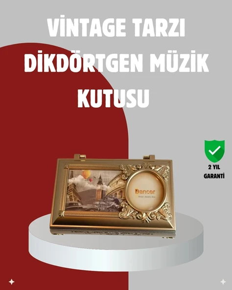 Kız Çocuk Oyuncak Piyano Görünümlü Balerinli Müzik Kutusu ürün görseli 1