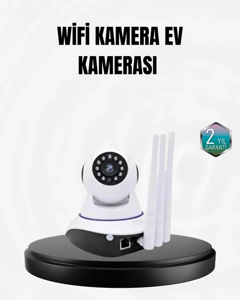 Akıllı IP Güvenlik Kamerası – 1080P HD, Gece Görüşlü, Hareket Algılamalı ürün görseli 1
