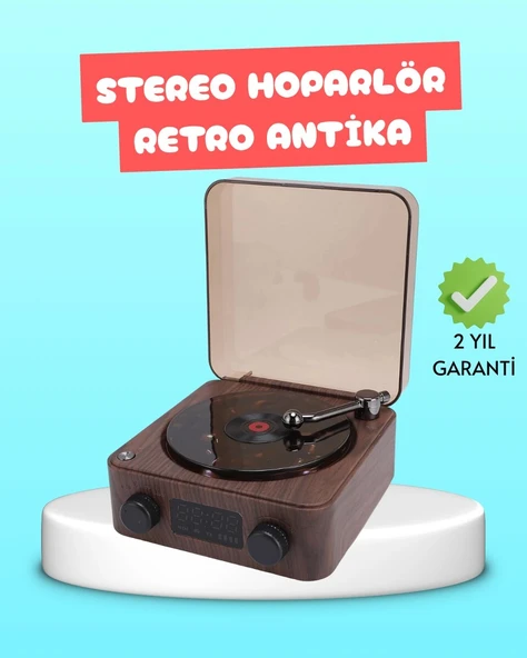 3-1 Arada Gece Lambalı Bluetooth Hoparlör – Saat Ekranlı Stereo Ses ürün görseli 1