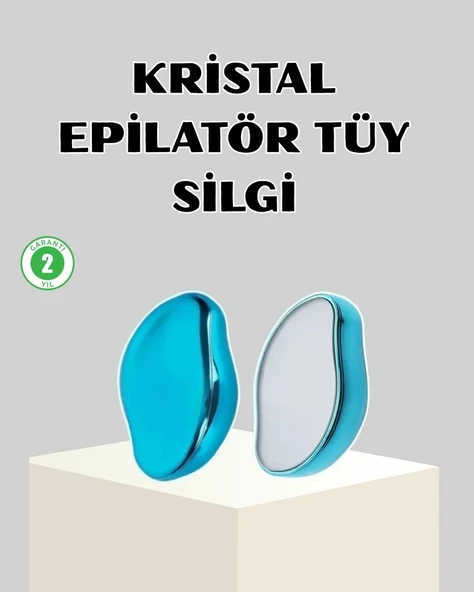 Kristal Epilatör – Tüy ve Ölü Deri Temizliği İçin Yenilikçi Çözüm ürün görseli 1