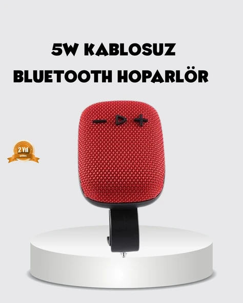 Bluetooth 5.1 Kablosuz Hoparlör – Güçlü Bas, FM Radyo ve Çoklu Giriş Destekli ürün görseli 1