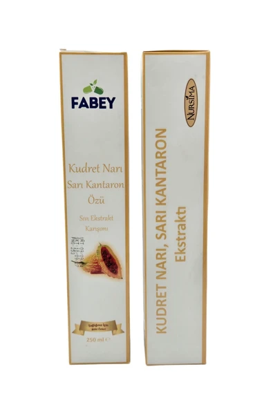 Neşe Natural FABEY Kudret Narı & Sarı Kantaron Özü Sıvı Ekstrakt Karışımı 250ml ürün görseli 1
