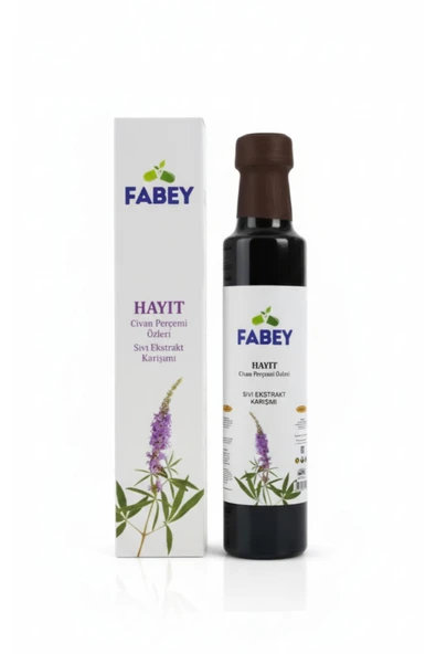 Neşe Natural FABEY Hayıt & Civan Perçemi Özleri Sıvı Ekstrakt Karışımı 250ml ürün görseli 1