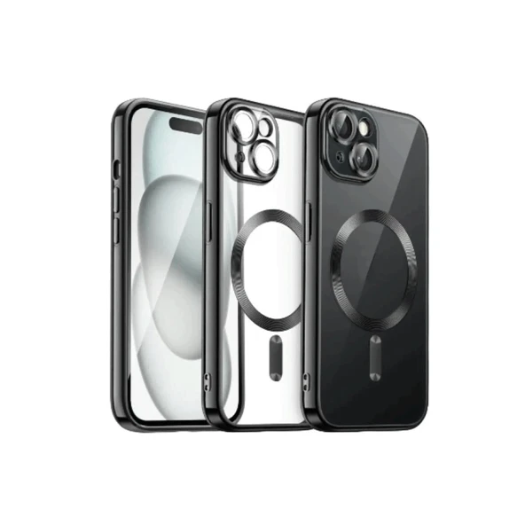 İphone 13 Kılıf Kross Magneticsafe Kapak - Siyah ürün görseli 1