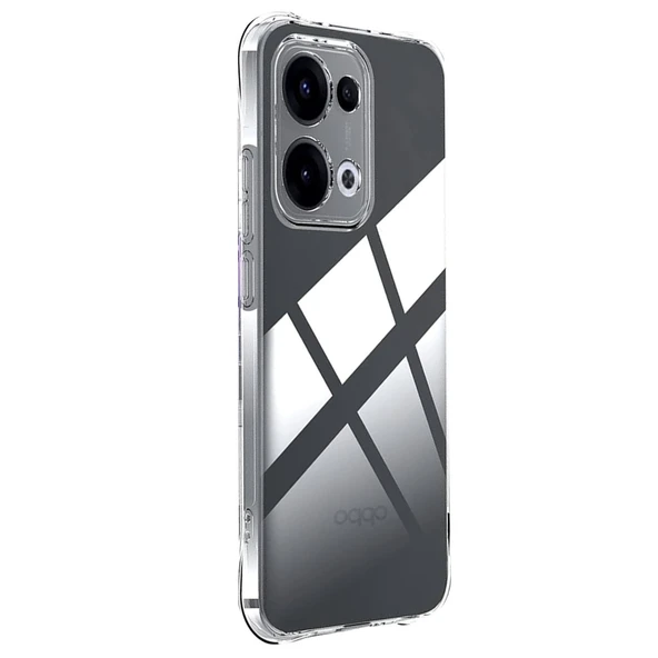 Oppo A6 Pro 4g Lüx Şeffaf Silikon - Şeffaf ürün görseli 1