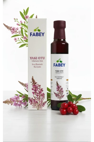 Neşe Natural FABEY Yakı Otu & Gilaburu Özü Sıvı Ekstrakt Karışımı 250ml ürün görseli 1