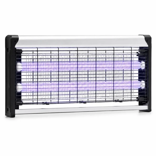 Elektrikli Sinek Öldürücü Cihaz 40W 65 Cm Floresan Alüminyum Siyah Beyaz HDX9305 ürün görseli 1