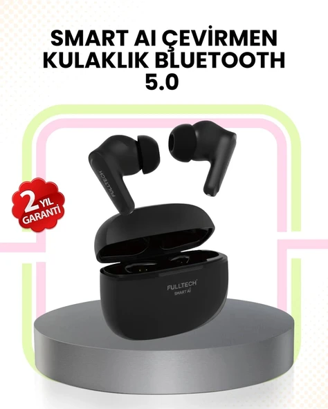 Akıllı Çeviri Destekli Bluetooth Kulaklık Profesyonel Ses Deneyimi ürün görseli 1