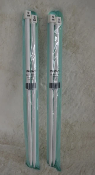 Lüx Beyaz Şiş 35 cm 9 no 2 adet ürün görseli 1