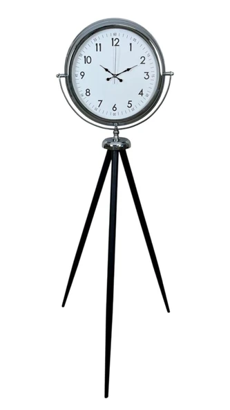 Krom Standart Tripod Ayaklı Saat - Resim 2