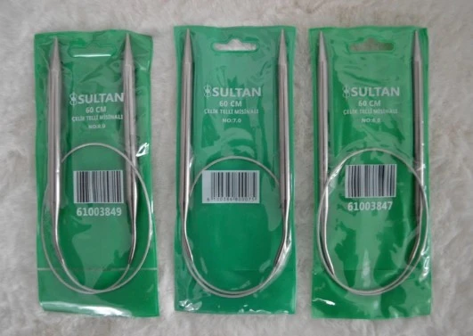 Çelik Telli Misinalı Şiş 60 cm 6 no 7 no 8 no 1’er adet ürün görseli 1