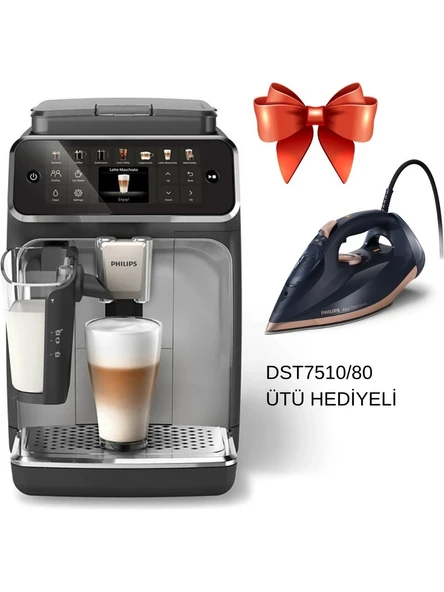 Philips BXA0103/00 EP4446/70 LatteGo Tam Otomatik Espresso Makinesi DST7510/80 Ütü Bundle Set ürün görseli 1