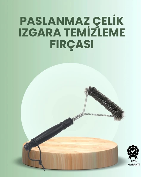 Barbekü ve Mangal İçin Tel Izgara Temizleyici Fırça ürün görseli 1