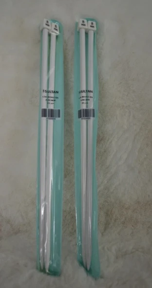 Lüx Beyaz Şiş 35 cm 8 no 2 adet ürün görseli 1