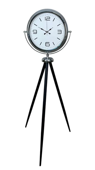 Krom Sade & Şık Tripod Ayaklı Saat - Resim 2