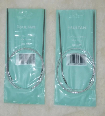Çelik Telli Misinalı Şiş 80 cm 2,5 no 2 adet ürün görseli 1