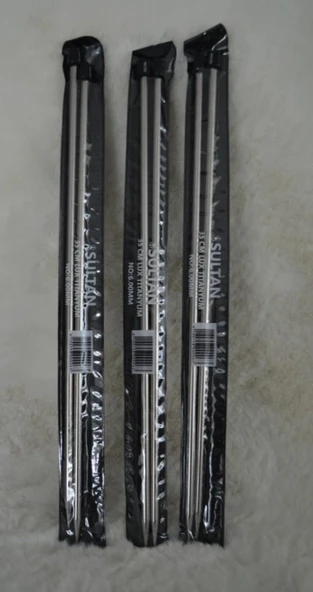 Lüx Titanyum Şiş 35 cm 6 no 3 adet ürün görseli 1